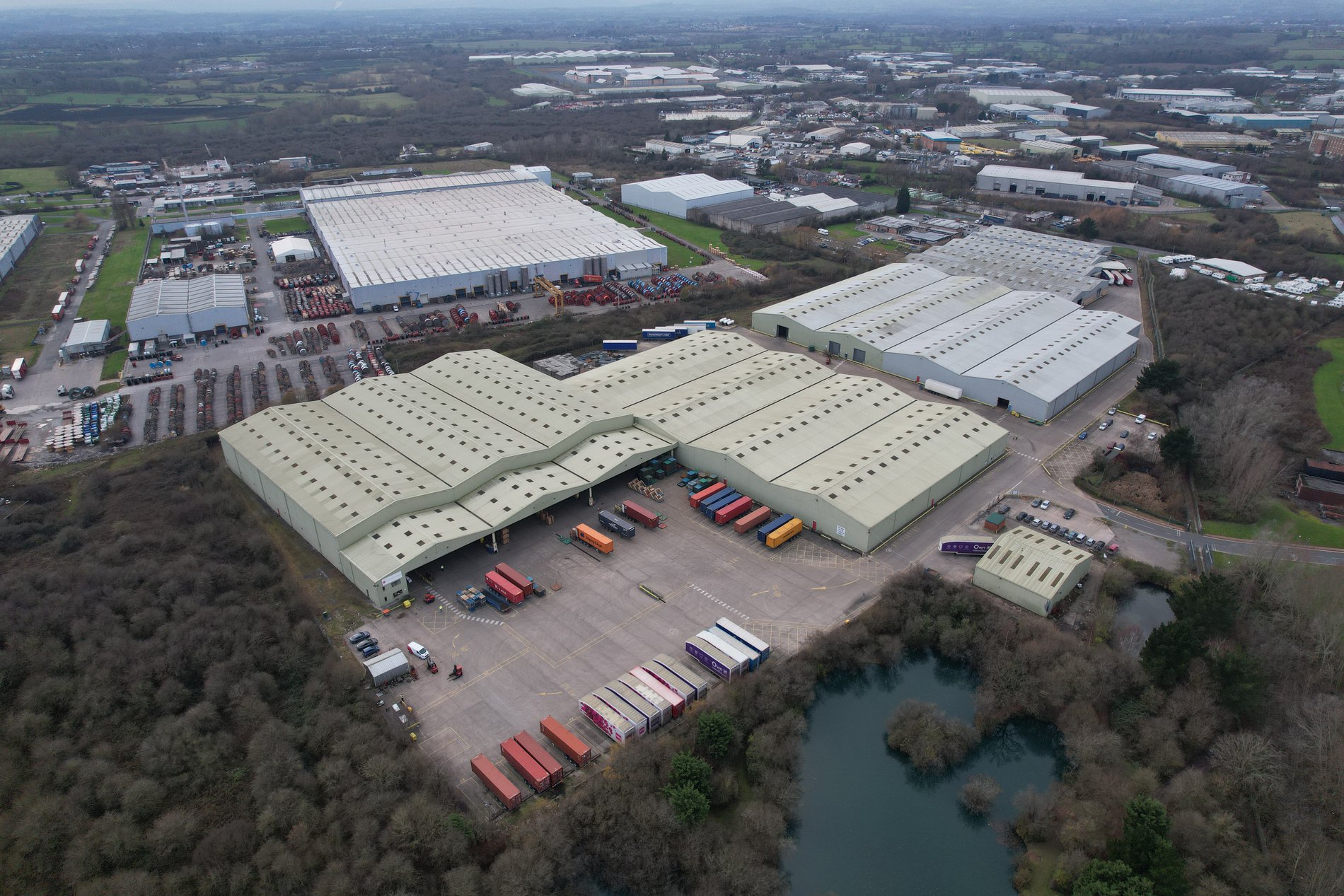 Warehouse in Wrexham Industrial Estate, United Kingdom